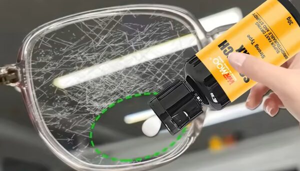 Glasses scratch repair - Lens Repair at home compound - Image 3
